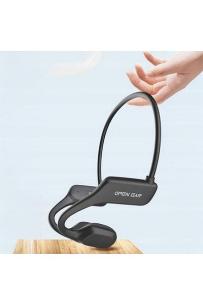 NO BRAND OPENEAR X1 Negru Căști Sport cu Conducție Osoasă BT 5.2 IPX5 USB-C C...