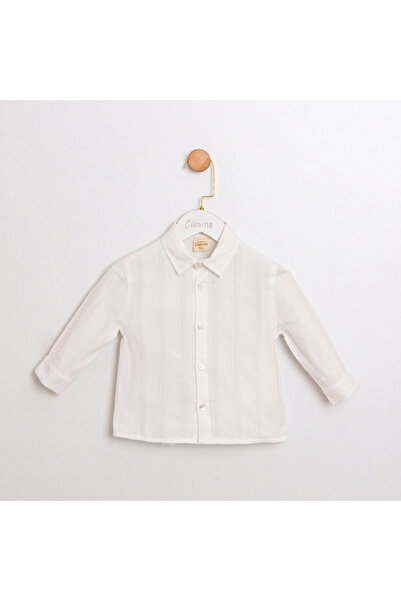 Coolimino Baby Boy Cotton White Shirt