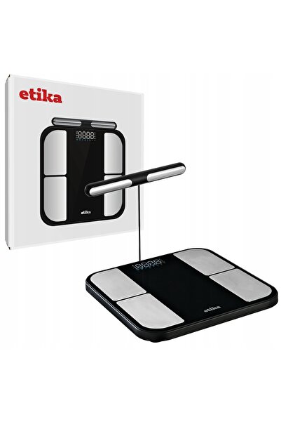 Etika Cântar de baie ET16 negru