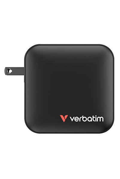 NO BRAND Verbatim Mini GaN 165W 3xUSB-C PD 1xUSB-A QC 3.0 Încărcător de perete