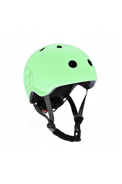 NO BRAND Casca SCOOT AND RIDE S-M KIWI pentru copii, ajustare 50-55cm, ciclis...