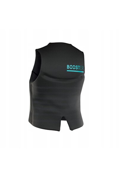 Ion Vestă de salvare Booster 50N cu fermoar frontal, neagră, mărimea L