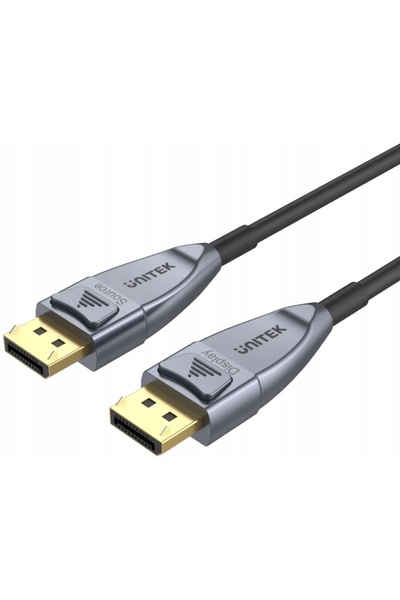 Unitek Cablu optic DisplayPort AOC 1.4 8K 60Hz - 5m C1615GY