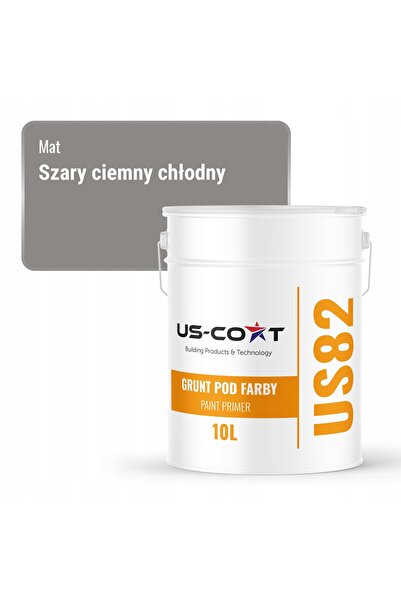 NO BRAND GRUNT PRIMER PENTRU VOPSEA DE FAȚADĂ SILICON GRI ÎNCHIS RECE F275 10L