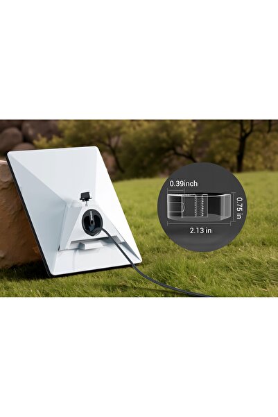 NO BRAND Suport de montare pe trepied cu filet 1/4 + 3/8 pentru antena router...