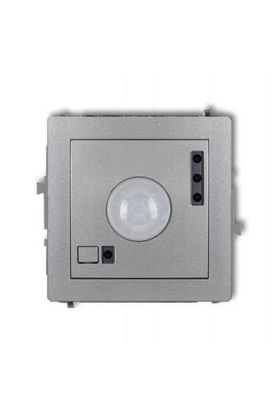 NO BRAND Senzor electronic de mișcare KARLIK DECO SILVER