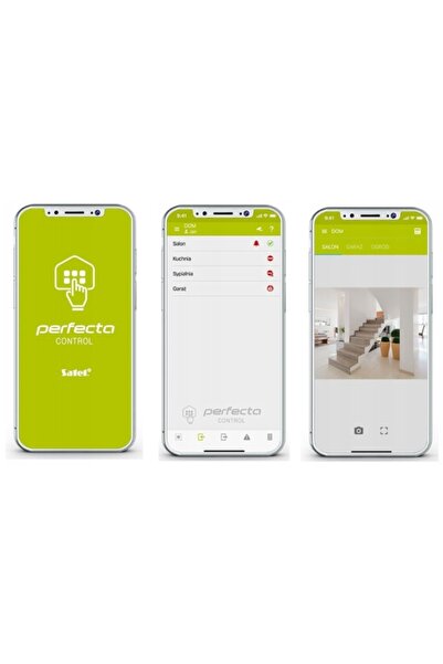 SATEL PERFECTA 16 LTE KIT DE ALARMĂ APlicație Notificare SMS Carcasă baterie