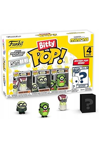 Funko Figurină Minion Bitty Pop Surpriză de colecție, cadou pentru raft