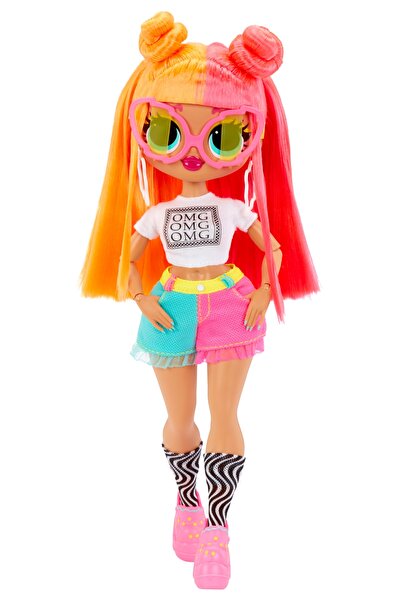 L.O.L. SURPRISE LOL SURPRISE OMG NEONLICIOUS PĂPUȘĂ + haine, accesorii 591580