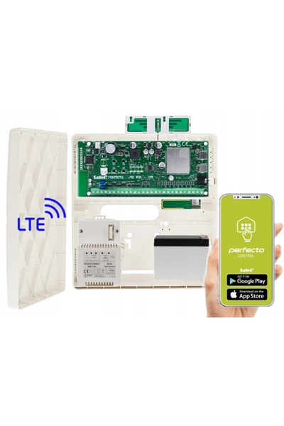 SATEL PERFECTA 32 LTE WRL 6 SENZORI BOSCH APP KIT SISTEM DE ALARMĂ PENTRU SEC...