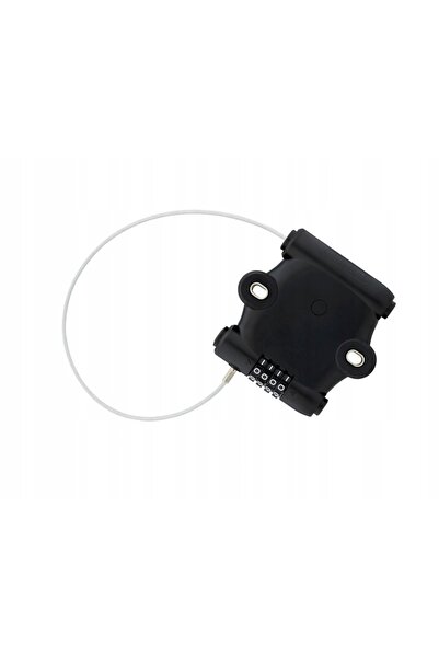 Abus SportFlex 2504/90 Cablu de prindere pentru bicicletă Negru