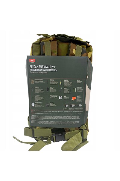 NO BRAND Rucsac militar Setty de supraviețuire 41-60 l Echipament de evacuare...