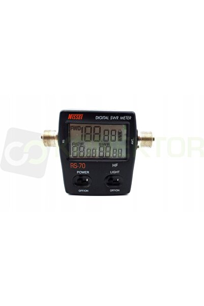 NO BRAND NISSEI RS-70 REFLECTOMETR DIGITAL 1.6-60 SWR/PWR