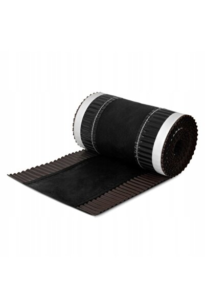NO BRAND Bandă de aluminiu pentru coamă, sub țiglă vRoll, 5 m x 390 mm, RAL 8...