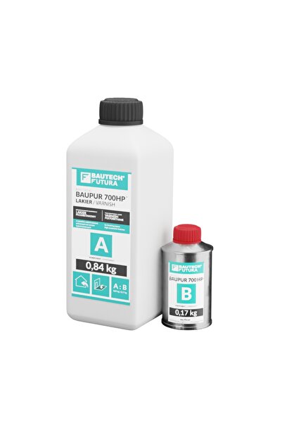 NO BRAND Bautech BAUPUR 700 HP lac poliuretanic satinat - 1 kg