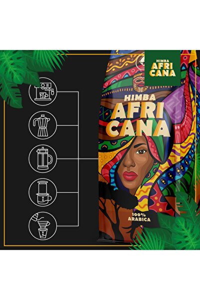 NO BRAND Boabe de cafea BLUE ORCA COFFEE Africana Himba 1kg