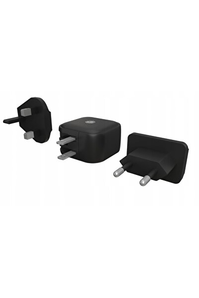 NO BRAND Adaptor de alimentare ICY BOX 38W USB-C USB-A EU UK US