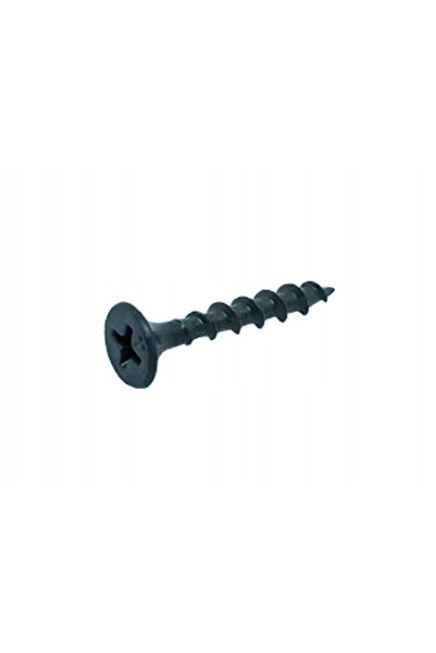 NO BRAND Șuruburi 3,5x35 mm pentru plăci de gips-carton, pentru lemn, negre f...