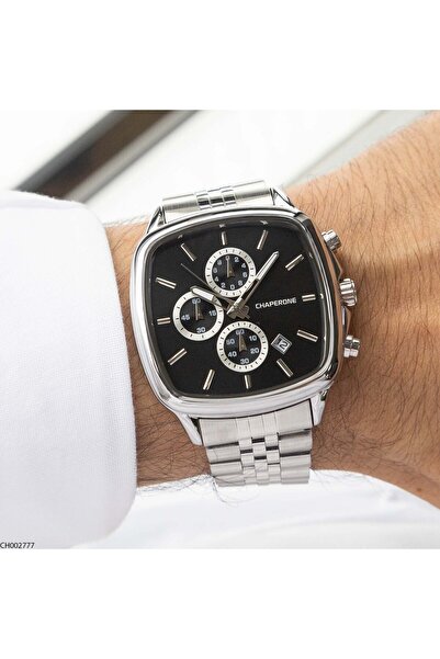 Chaperone Ch002777 Men's Wristwatch with Steel Strap