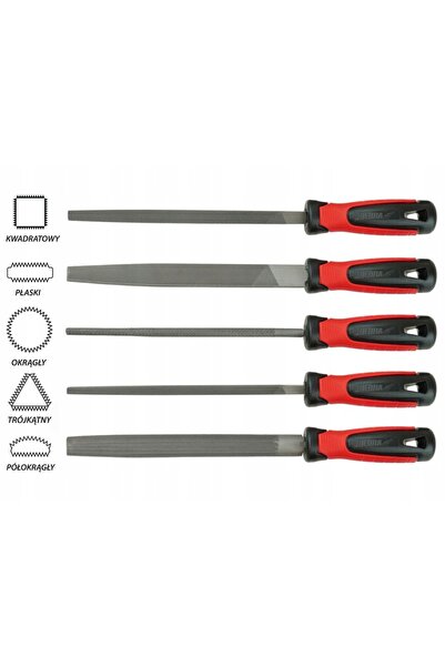 dedra Set de pile metalice 06C007 5 bucăți