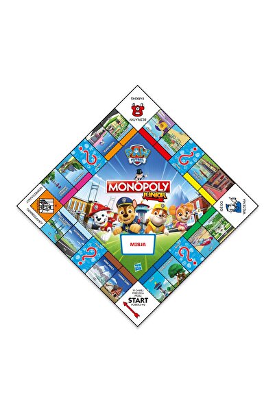 NO BRAND JOC DE SOCIETATE MONOPOLY JUNIOR PSI PATROL + puzzle gratuit de 1000...