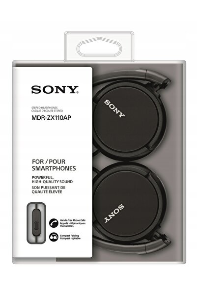 Sony Căști MDR ZX110AP Negru