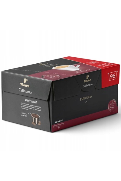 Tchibo Cafissimo Espresso Aromă Intensă 96 capsule Cafea Capsule Arabica Robusta