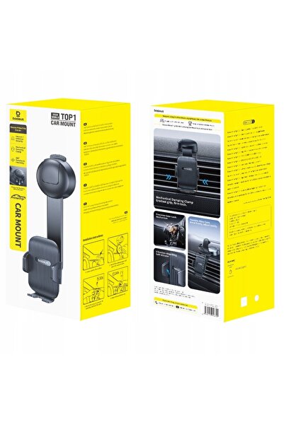 NO BRAND BASEUS PrimeTrip Air Suport de telefon auto pentru bord cu ventuză