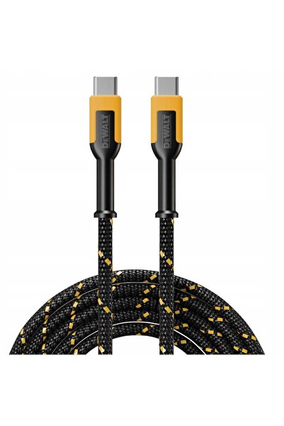 Dewalt Cablu USB-C la USB-C ranforsat cu Kevlar 100W 1.8M DXMA131-0007-DWG