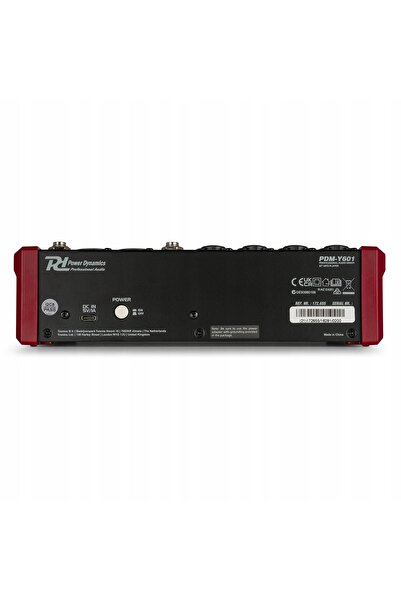 NO BRAND Mixer audio cu 6 canale, Bluetooth, phantom +48V, PDM-Y601 Power Dyn...