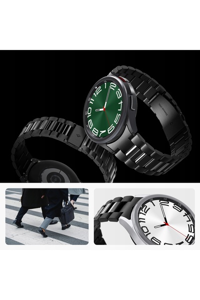 Spigen Curea de oțel pentru Galaxy Watch 6 Classic 47mm, Modern Fit Band