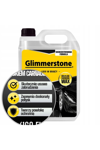 NO BRAND Glimmerstone Șampon auto cu ceară de carnauba 20L - Calitate dovedită