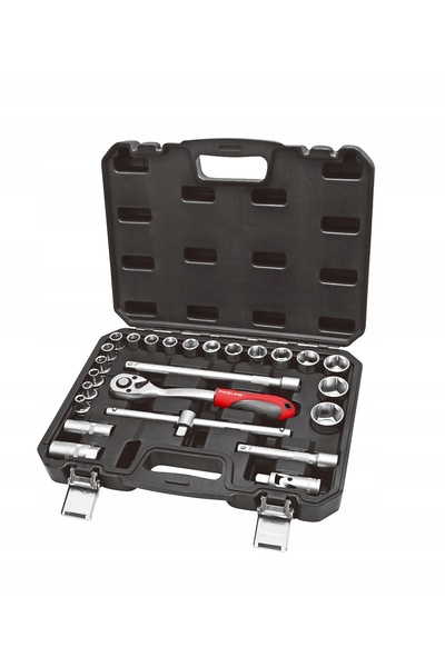 Proline Set chei tubulare 25 piese 1/2 " CR, carcasă 58825