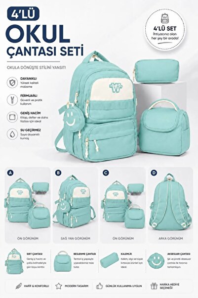 ULTIMATE BAG School Bag Primary School Bag Middle School Bag Set School Bag W...