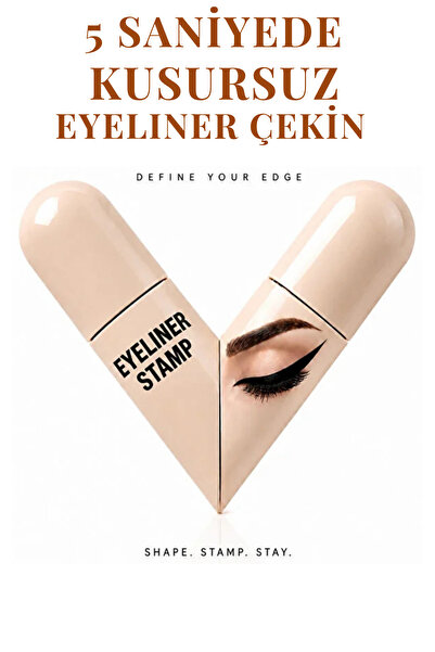 Femmelogy Çift Taraflı Eyeliner Suya Dayanıklı Simetrik Kuyruklu Göz Makyajı ...