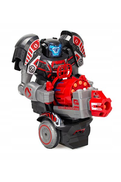 Silverlit ROBO RAPIDFIRE 2 în 1 ROBOT RC CU TELECOMANDĂ LANCATOR DE RACETE 5+