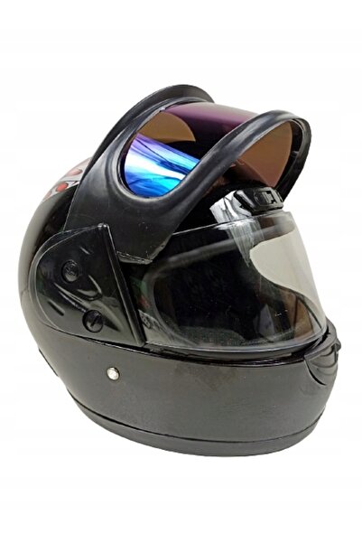 NO BRAND Cască integrală de motocicletă/scuter, cu vizieră rigidă, pentru cop...