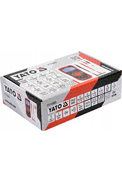 yato Multimetru digital LCD True RMS