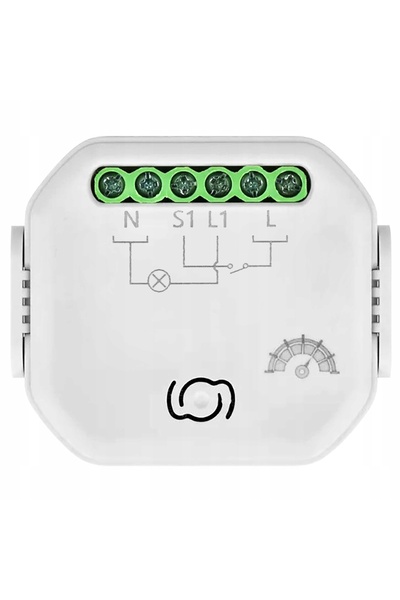 Orno Releu WiFi Variator de lumină TUYA Montat pe perete 1 Canal
