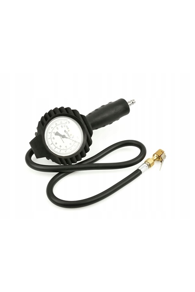 Tvardy Pistol profesional pentru umflat anvelope cu manometru 0-12 bar