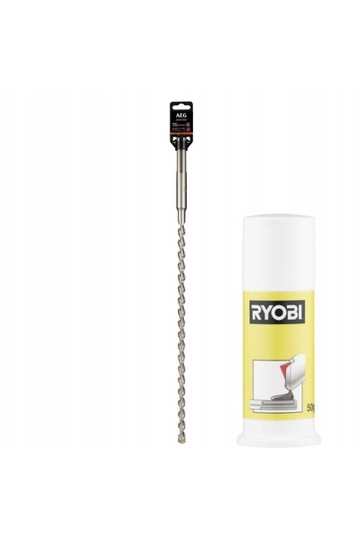 AEG Burghiu de impact balistic SDS-Max 14mm x 540mm + Vaselină pentru burghiu...