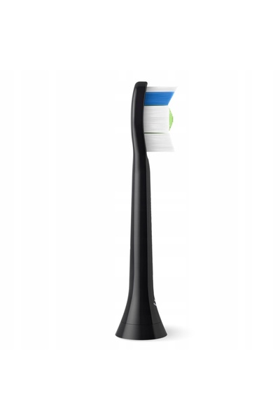 Philips Capete de periuță Sonicare W2 Optimal White, pachet de 6 - Negru
