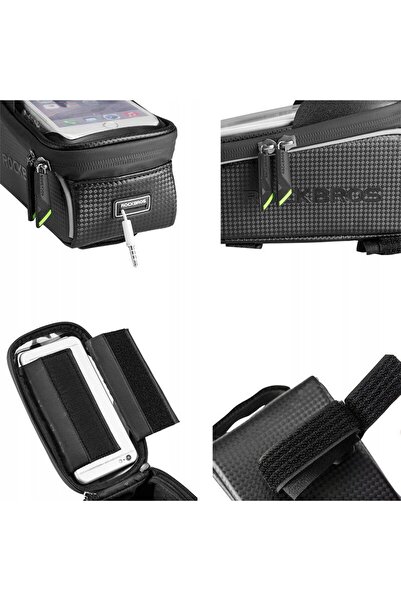 ROCKBROS Geantă de bicicletă 017-1BK Husă pentru smartphone