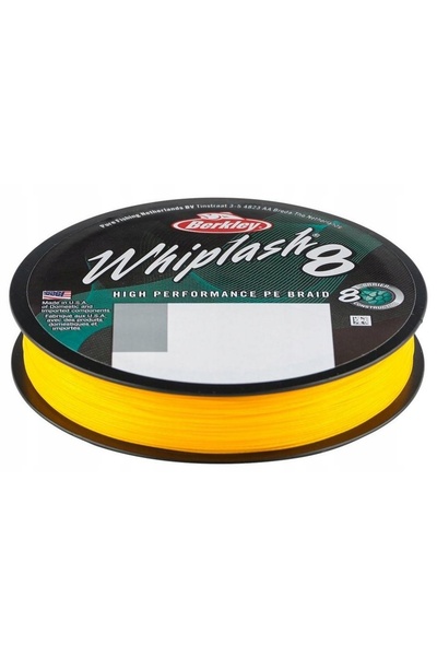 BERKLEY Fir împletit Whiplash8 0,08mm 150m Galben Diametru (mm): 0,08