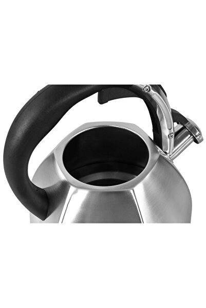NO BRAND Fierbător tradițional cu fluier 3L, pentru inducție și gaz, din oțel...