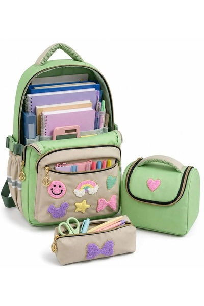 ULTIMATE BAG School Bag Set of 3 Imported Luxury School Bag Complete with Lin...