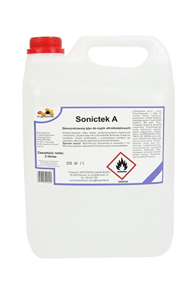 NO BRAND LICHID DE CURĂȚARE CU ULTRASUNETE PENTRU ATELERE AUTO SONICTEK A
