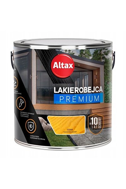Altax LAKIEROBEJCA PREMIUM Vopsea protectoare pentru lemn de pin, cu protecți...