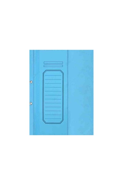 Flow Alemdar Telli File Cardboard Half Cover Luxury Blue 25 Pcs
