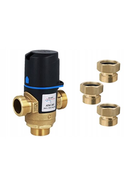 Afriso ATM341 DN15 20-43 VALVĂ TERMOSTATICĂ DE AMESTEC ° C G3/4 KVS 1.6m3/h